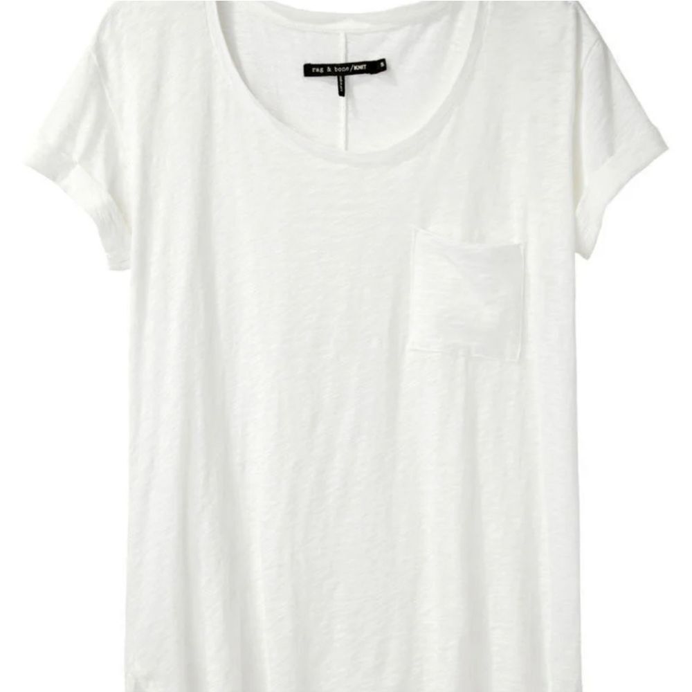 1State Linen Blend Slub Pocket T-Shirt